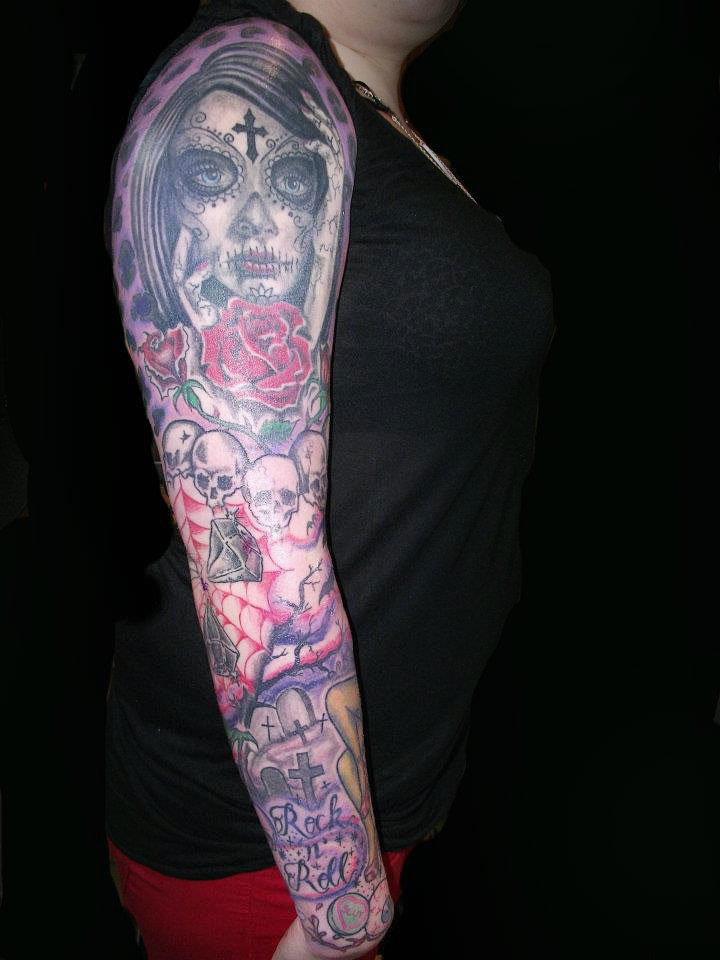 Tattoos-on-arm-skulls