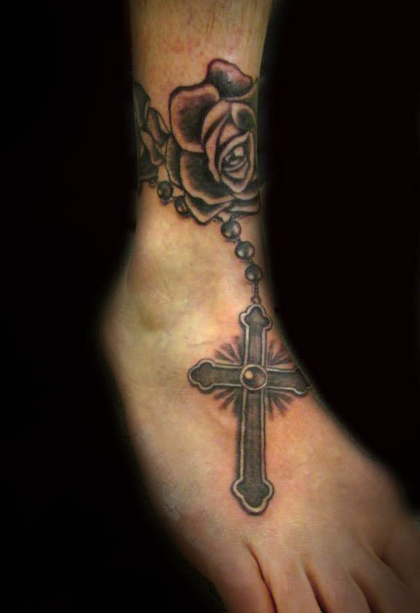 roses-and-cross